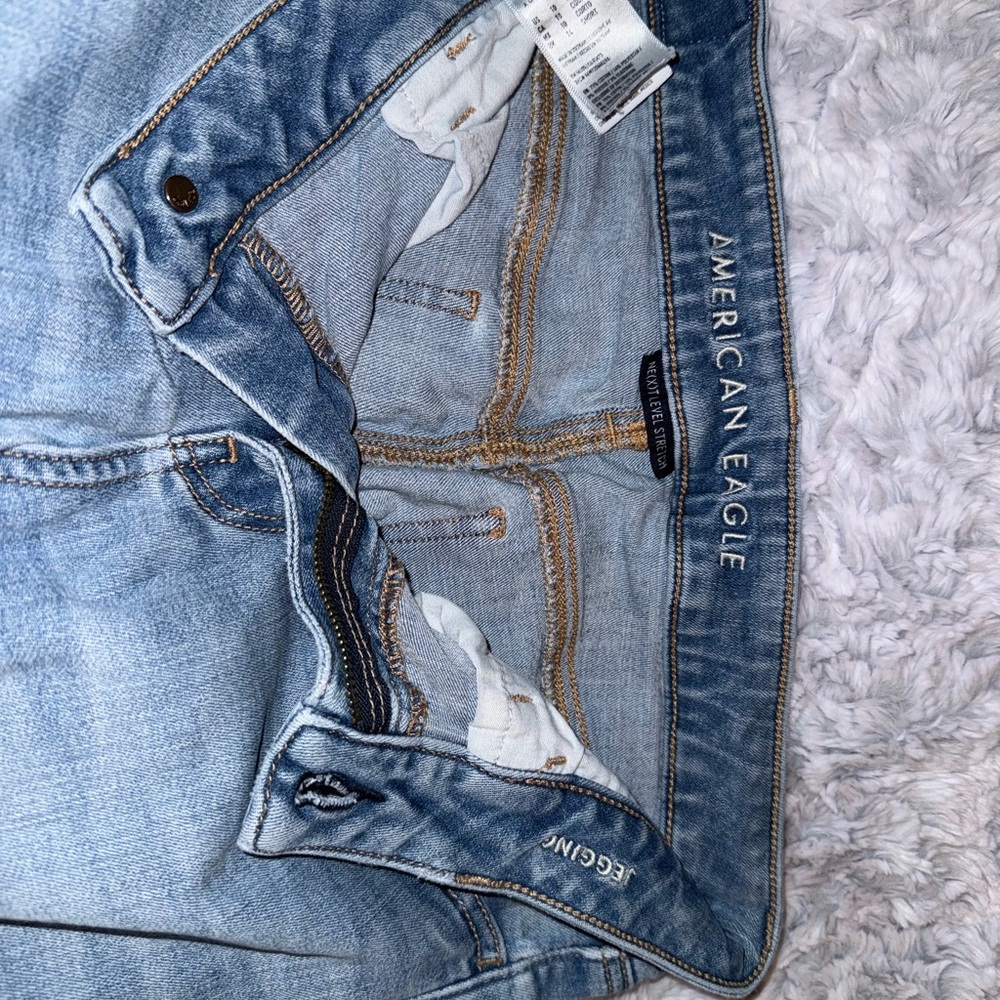 American Eagle Outfitters Skinny Jeans in Light Blue